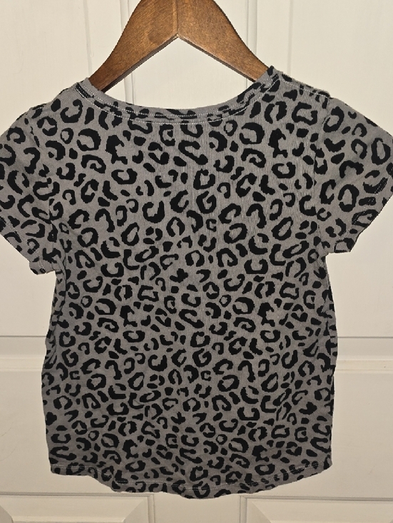 Old Navy Black Tee And Animal Print Tee - Picture 5 of 5